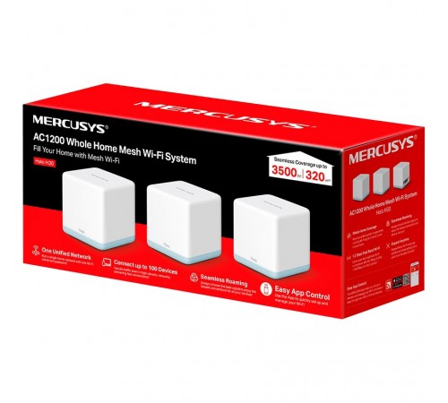 WiFi Mesh-система Mercusys Halo H30 (3-pack)