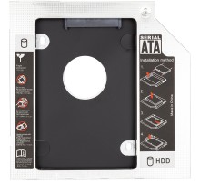 Адаптер HDD 2.5" для ноутбука у відсік CD-ROM PowerPlant HB390007 (9.5 мм)