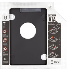 Адаптер HDD 2.5" для ноутбука у відсік CD-ROM PowerPlant HB390007 (9.5 мм)