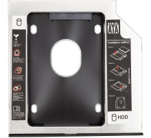 Адаптер HDD 2.5" для ноутбука у відсік CD-ROM PowerPlant HB390014 (12.7 мм)