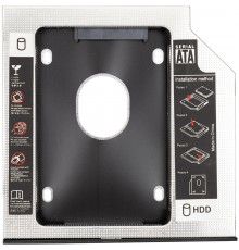 Адаптер HDD 2.5" для ноутбука у відсік CD-ROM PowerPlant HB390014 (12.7 мм)