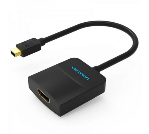 Адаптер Vention mini DisplayPort - HDMI (M/F), 0.15 м, Black (HBCBB)