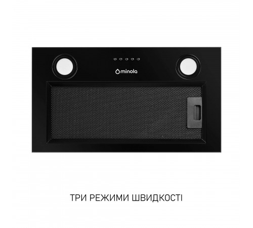 Витяжка Minola HBI 5025 BLF LED