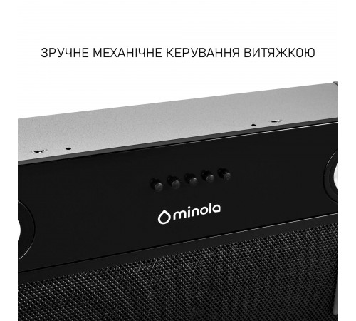 Витяжка Minola HBI 5025 BLF LED