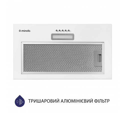 Витяжка Minola HBI 5025 WH LED