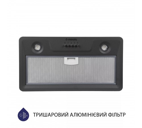 Витяжка Minola HBI 5202 GR 700 LED
