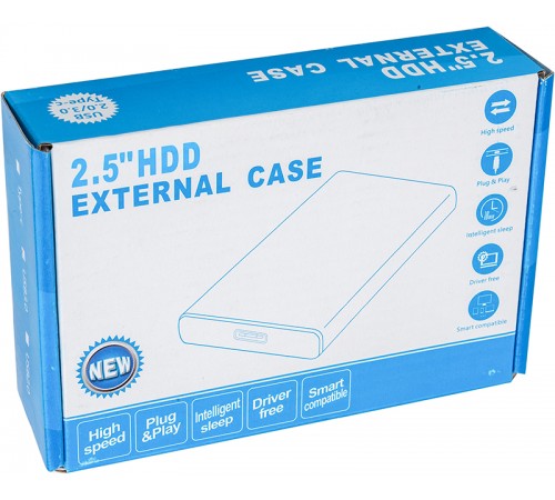 Зовнішня кишеня PowerPlant для HDD 2.5" USB3.0 (HC380008) Зовнішня кишеня PowerPlant для HDD 2.5" USB3.0 (HC380008)
