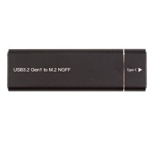 Зовнішня кишеня PowerPlant для SSD M.2 SATA USB3.2 (HC380305)