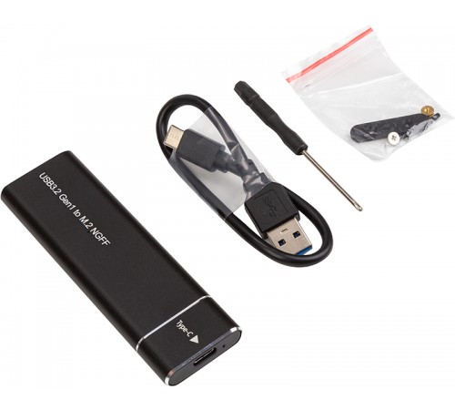 Зовнішня кишеня PowerPlant для SSD M.2 SATA USB3.2 (HC380305) Зовнішня кишеня PowerPlant для SSD M.2 SATA USB3.2 (HC380305)
