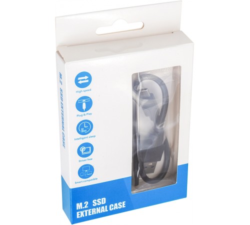 Зовнішня кишеня PowerPlant для SSD M.2 SATA USB3.2 (HC380305) Зовнішня кишеня PowerPlant для SSD M.2 SATA USB3.2 (HC380305)