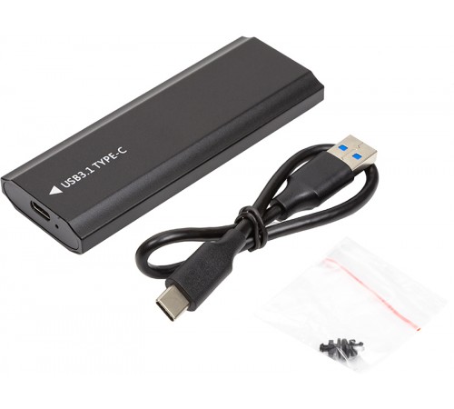 Зовнішня кишеня PowerPlant для SSD Premium M.2 PCIe NGFF/NVMe USB3.1 (HC380459)