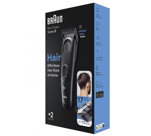 Машинка для стрижки Braun Hair Clip HC 5330