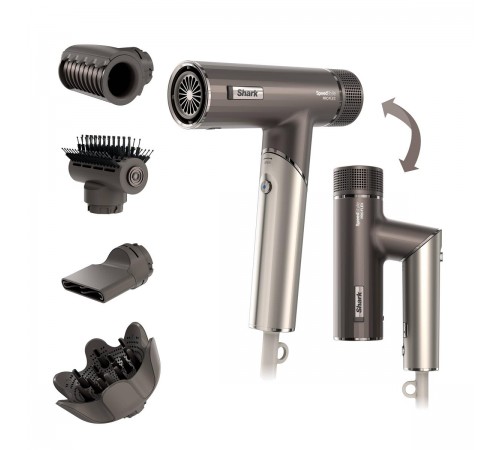Фен Shark SpeedStyle Pro 4-in-1 Hair Dryer System HD542EU
