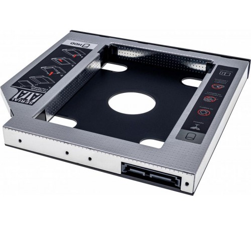 Адаптер Grand-X HDD 2.5" у відсік приводу ноутбука SATA/SATA3 (HDC-25C)