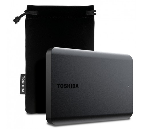 Зовнішній жорсткий диск 2.5" USB 2.0TB Toshiba Canvio Basics EXCL Black (HDTB520MK3AA)