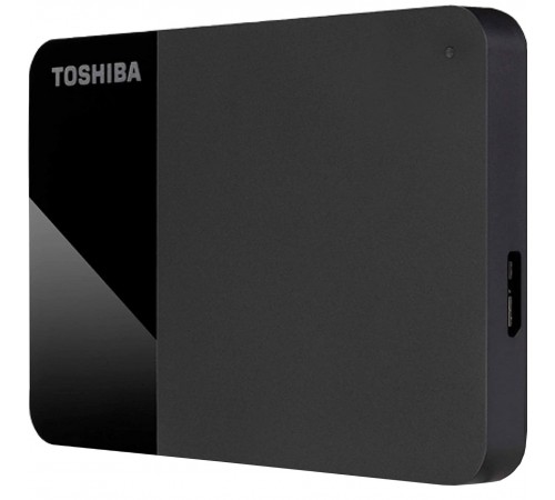 Зовнішній жорсткий диск 2.5" USB 1.0TB Toshiba Canvio Ready Black (HDTP310EK3AA)
