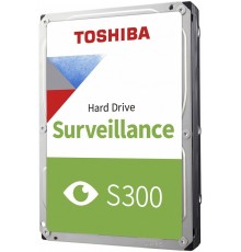Накопичувач HDD SATA 6.0TB Toshiba Surveillance S300 5400rpm 256MB (HDWT860UZSVA)