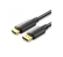 Кабель Vention DisplayPort - HDMI (M/M), 5 м, Black (HFOBJ)