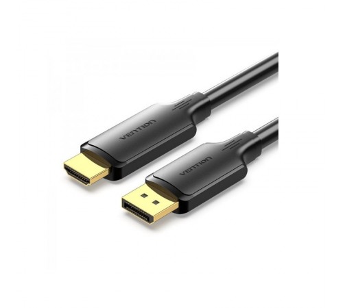 Кабель Vention DisplayPort - HDMI (M/M), 5 м, Black (HFOBJ)