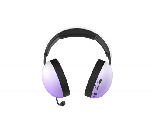 Bluetooth-гарнiтура Hator Hellyberry HH30 Pro Wireless White/Violet (HH30_PRO_wireless_WV)