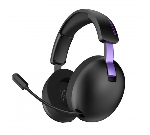 Bluetooth-гарнiтура Hator Hellyberry HH30 Wireless Black/Violet (HH30_wireless_BV)
