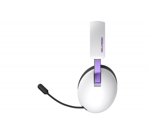 Bluetooth-гарнiтура Hator Hellyberry HH30 Wireless White/Violet (HH30_wireless_WV)