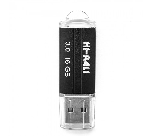 Флеш-накопичувач USB3.0 16GB Hi-Rali Corsair Series Black (HI-16GB3CORBK)