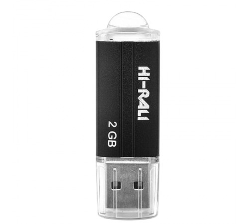 Флеш-накопичувач USB 2GB Hi-Rali Corsair Series Black (HI-2GBCORBK)
