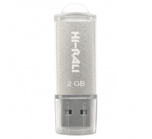Флеш-накопичувач USB 2GB Hi-Rali Rocket Series Silver (HI-2GBRKTSL)