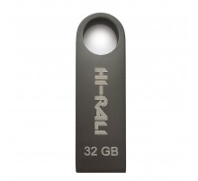 Флеш-накопичувач USB 32GB Hi-Rali Shuttle Series Black (HI-32GBSHBK)