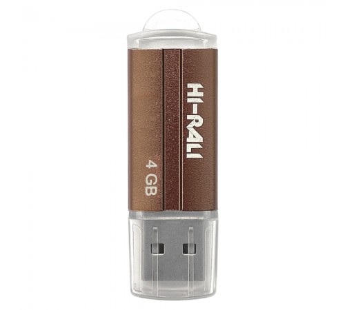 Флеш-накопичувач USB 4GB Hi-Rali Corsair Series Bronze (HI-4GBCORBR)