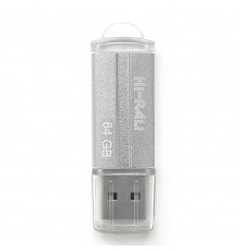 Флеш-накопичувач USB 64GB Hi-Rali Corsair Series Silver (HI-64GBCORSL)