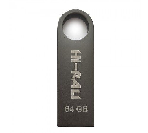 Флеш-накопичувач USB 64GB Hi-Rali Shuttle Series Black (HI-64GBSHBK)