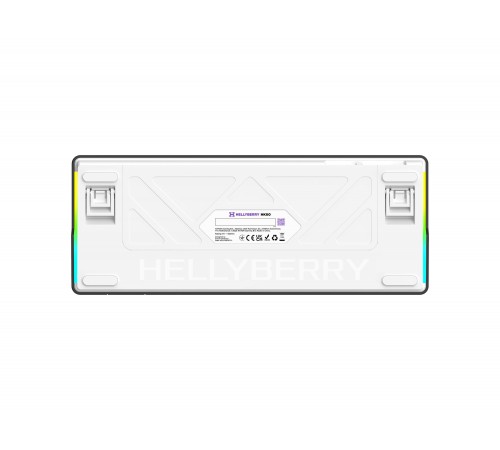 Клавіатура Hator Hellyberry HK60 White/Violet