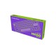 Клавіатура бездротова Hator Hellyberry HK60 Wireless White/Violet