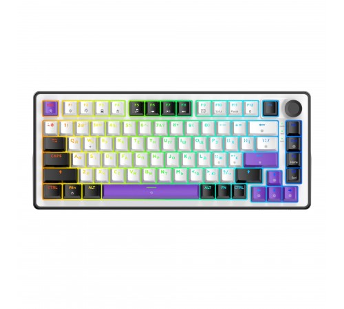 Клавіатура Hator Hellyberry HK75 White/Violet