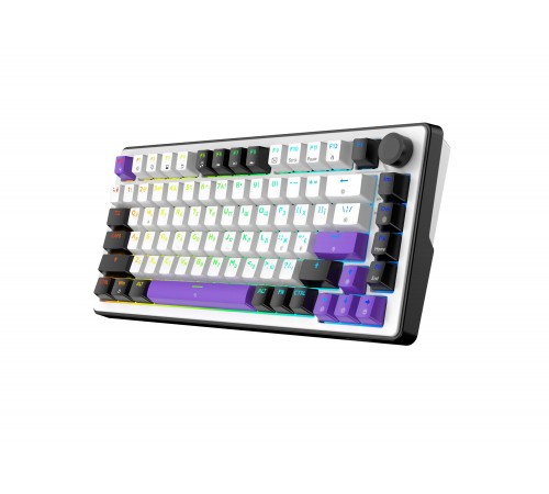 Клавіатура Hator Hellyberry HK75 White/Violet