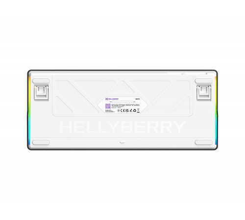 Клавіатура Hator Hellyberry HK75 White/Violet