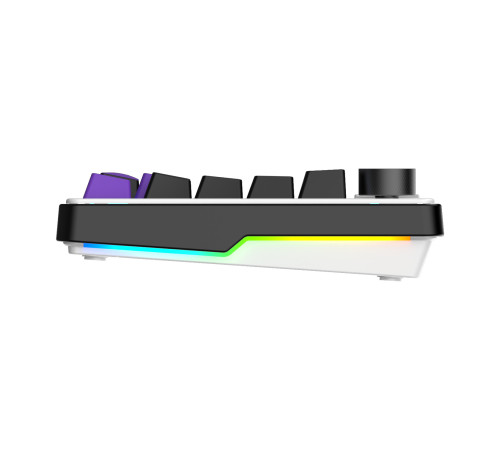 Клавіатура бездротова Hator Hellyberry HK75 Wireless White/Violet