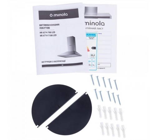 Витяжка Minola HK 6214 BL 700 LED
