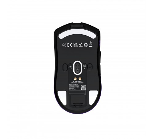 Миша бездротова Hator Hellyberry HM47 Pro Wireless Black/Violet Gradient (HM47PRO_black_violet)