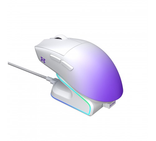Миша бездротова Hator Hellyberry HM47 Pro Wireless White/Violet Gradient (HM47PRO_white_violet)