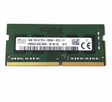 Модуль пам`ятi SO-DIMM DDR4 4GB/2666 Hynix (HMA851S6DJR6N-VK)