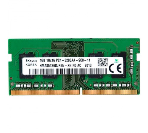 Модуль пам`яті SO-DIMM 4GB/3200 DDR4 Hynix (HMA851S6DJR6N-XN)