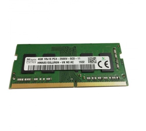 Модуль пам`яті SO-DIMM 4GB/2666 DDR4 Hynix (HMA851S6JJR6N-VK)
