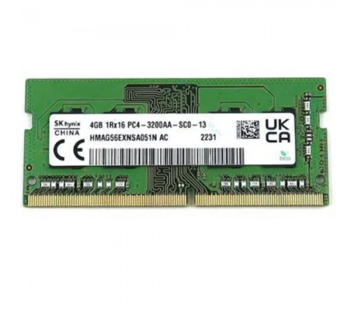 Модуль пам`яті SO-DIMM DDR4 4GB/3200 Hynix (HMAG56EXNSA051N-AC)