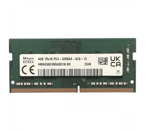 Модуль пам`яті SO-DIMM DDR4 4GB/3200 Hynix (HMAG56EXNSA051N-BD)