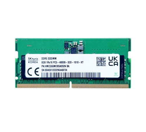 Модуль пам`яті SO-DIMM 8GB/4800 DDR5 Hynix (HMCG66MEBSA092N BA)