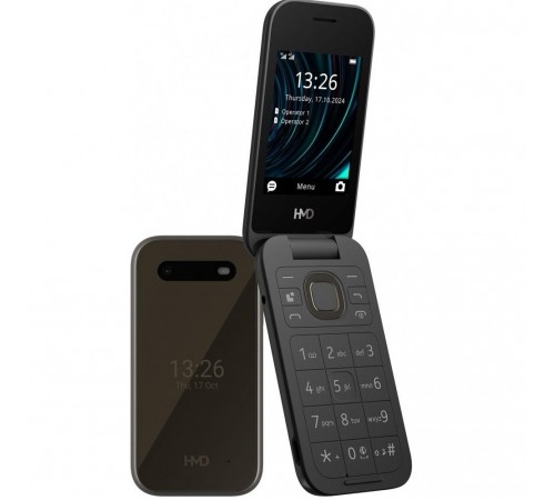 Мобільний телефон HMD 2660 Flip Black