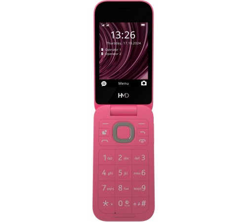 Мобільний телефон HMD 2660 Flip Red